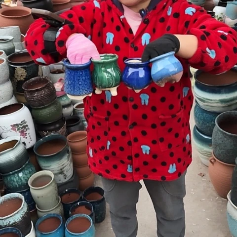 瑕疵随机八个盆子。