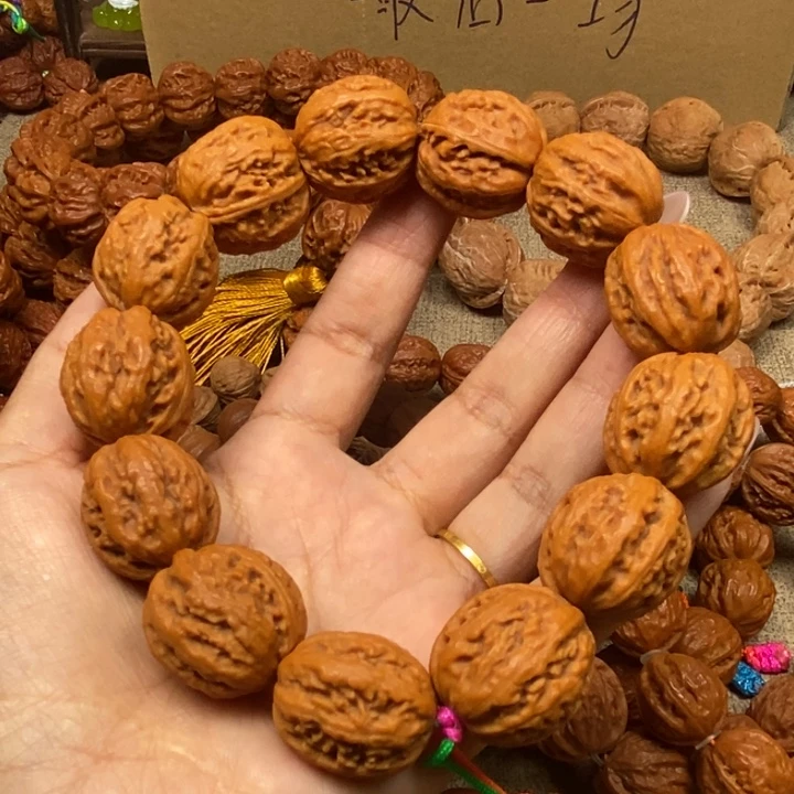 文玩核桃吊坠粗筋八棱文玩核桃