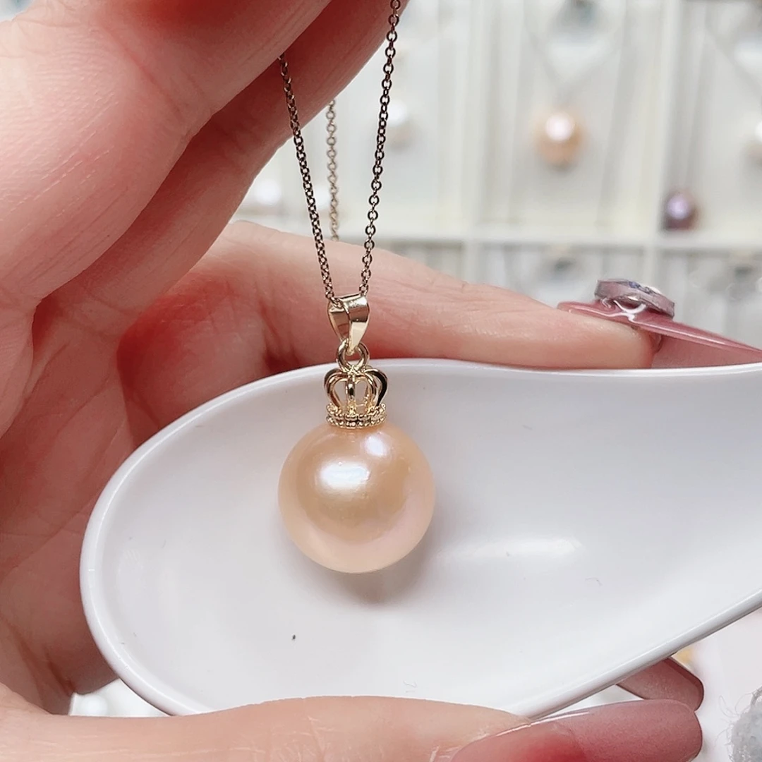 淡水珍珠吊坠(赠链)合金