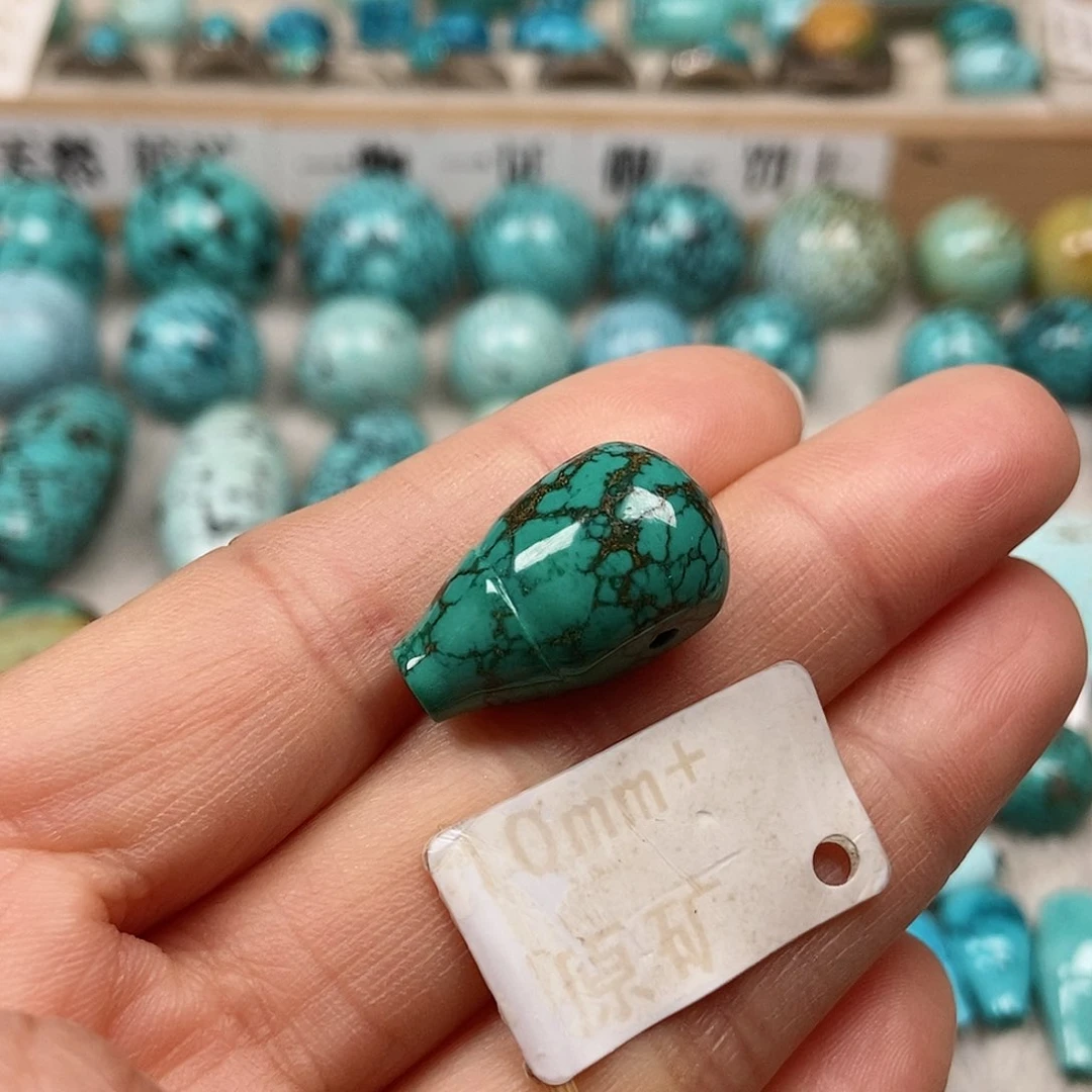 未镶嵌绿松石珠宝半成品
