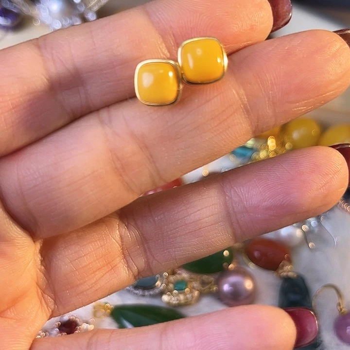 玛瑙/玉髓银S925镶嵌颈饰