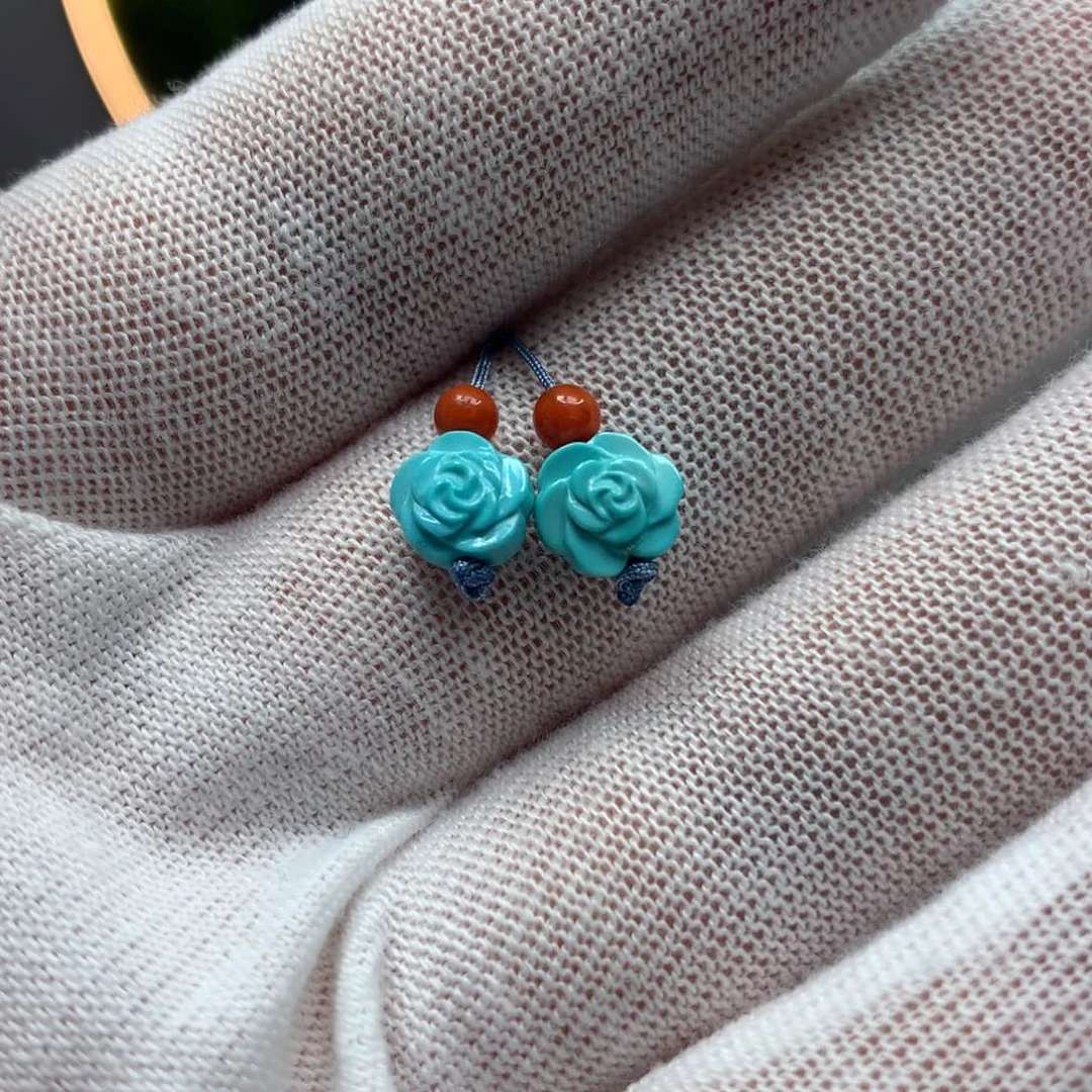 绿松石挂件未镶嵌