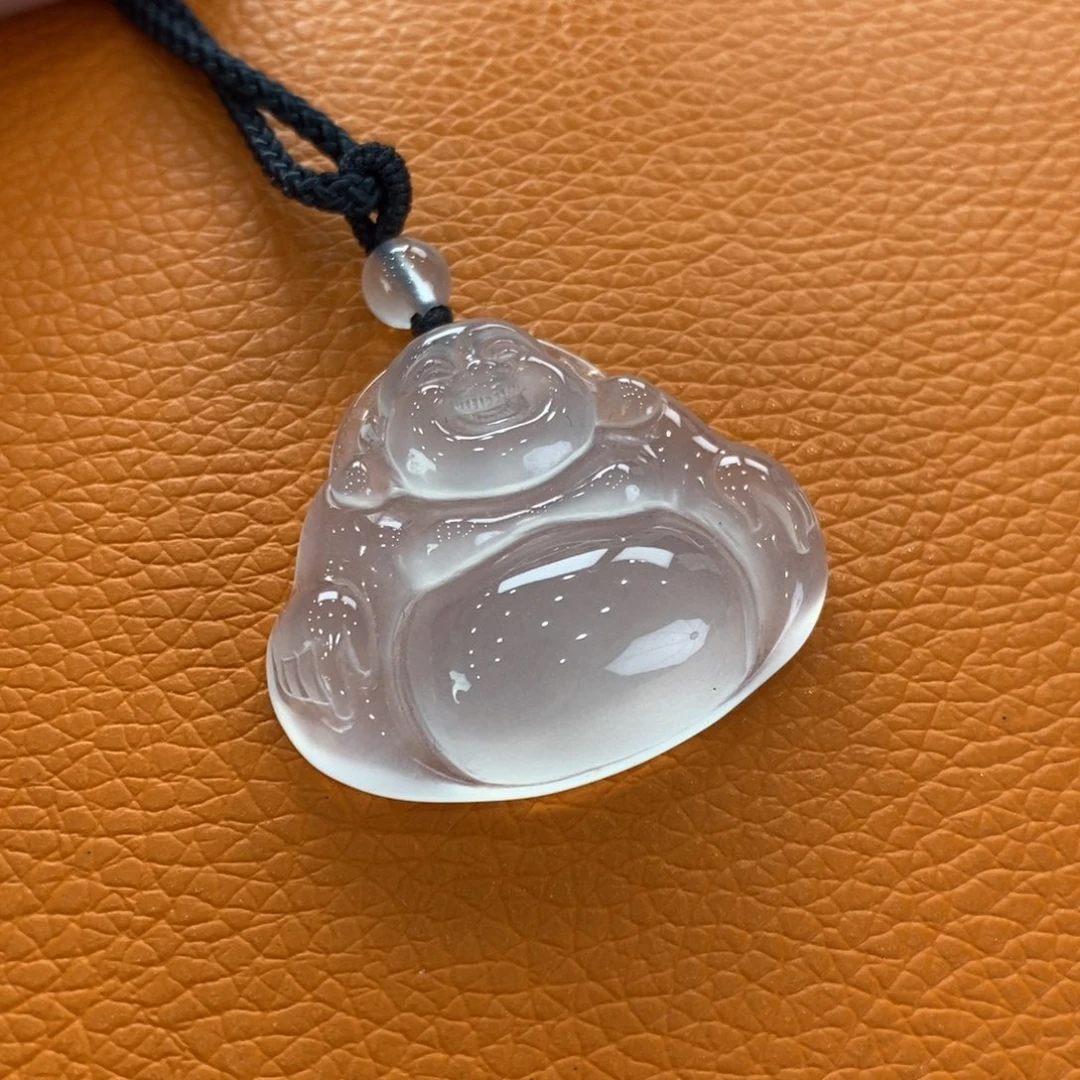 石英质玉吊坠(赠链)未镶嵌福*