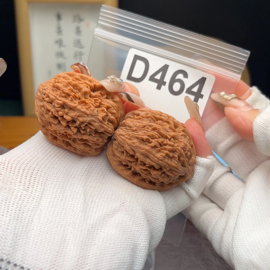 把件文玩核桃35大蒜头d464