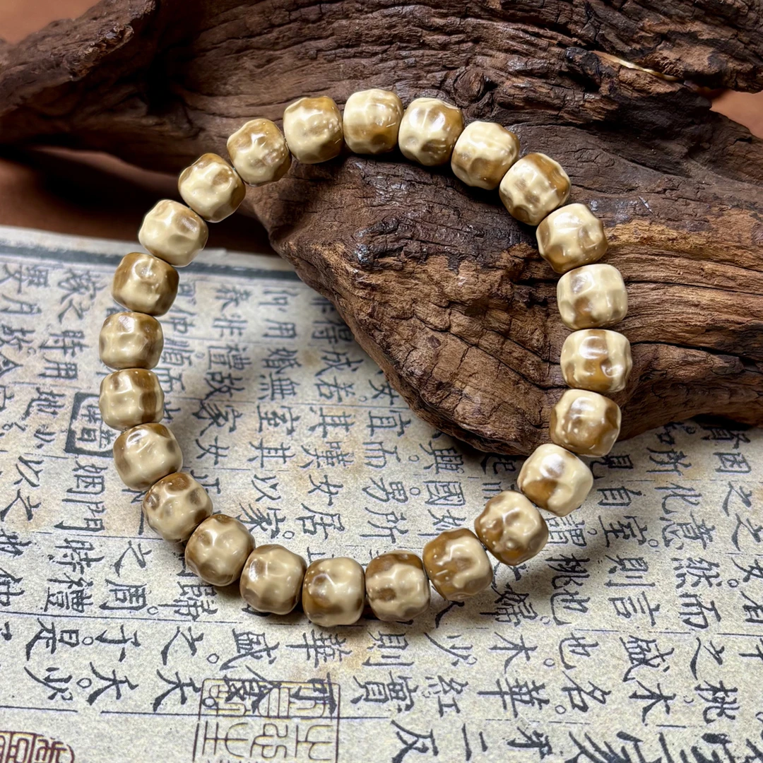 紫金鼠花手串 香草冰淇淋花皮无相 干净皮质好