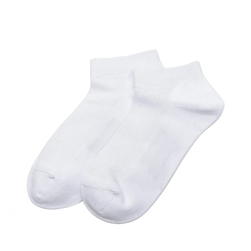 袜子男子男士白色舒适时尚休闲夏季透气男子男士白色舒适时尚休闲