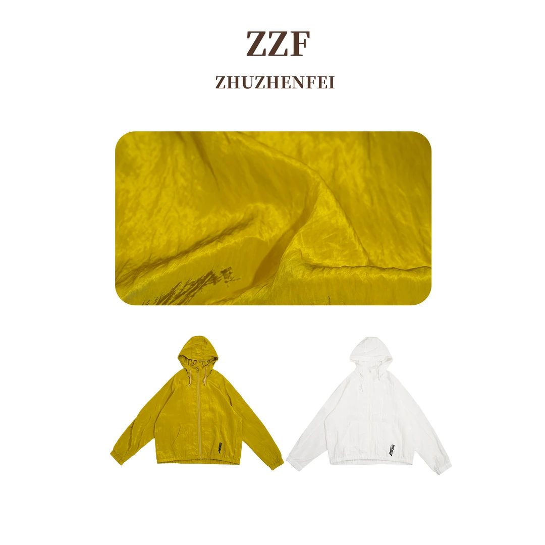 ZHUZHENFEI【贝克街】百搭时尚简约宽松显瘦舒适连帽外套Z351145