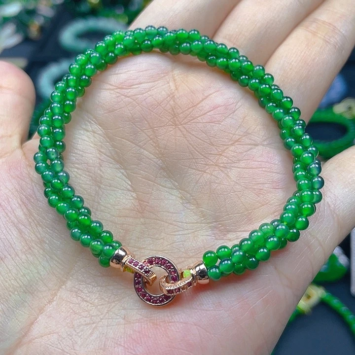 未镶嵌手链翡翠天然A货翡翠3