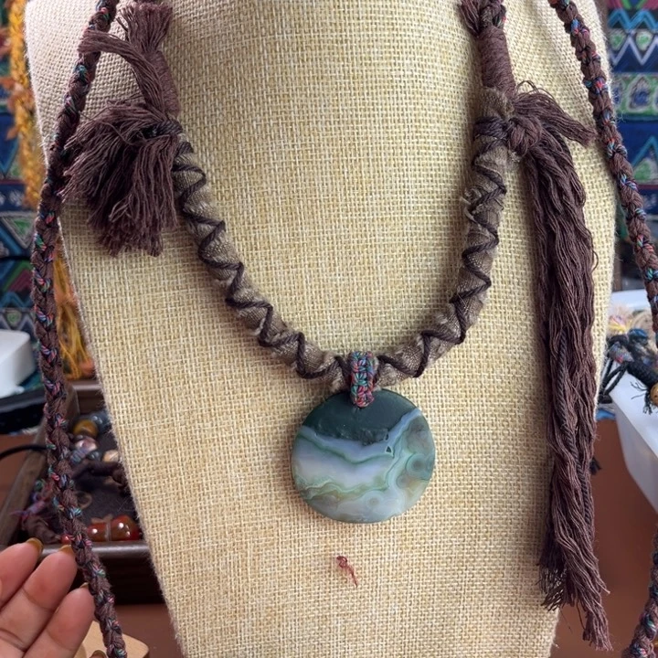 玛瑙/玉髓未镶嵌颈饰