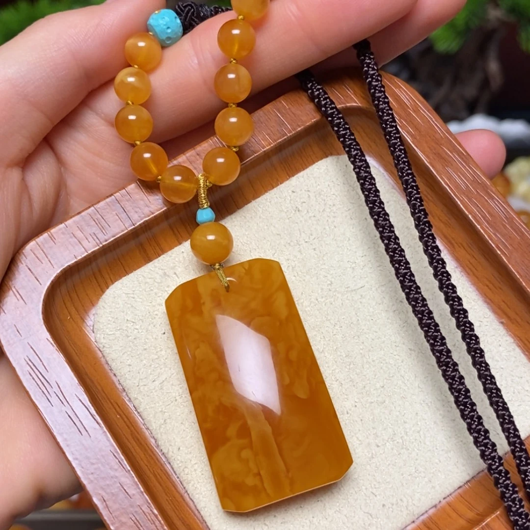【闪购商品】未镶嵌蜜蜡手链手串