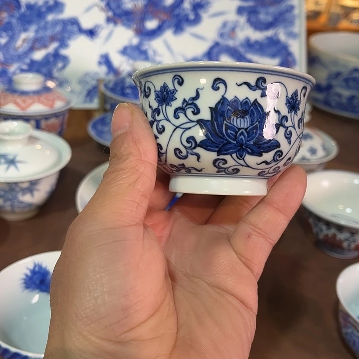 錡镇堂手工手绘杯