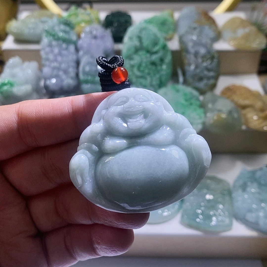 【闪购商品】翡翠颈饰未镶嵌佛公