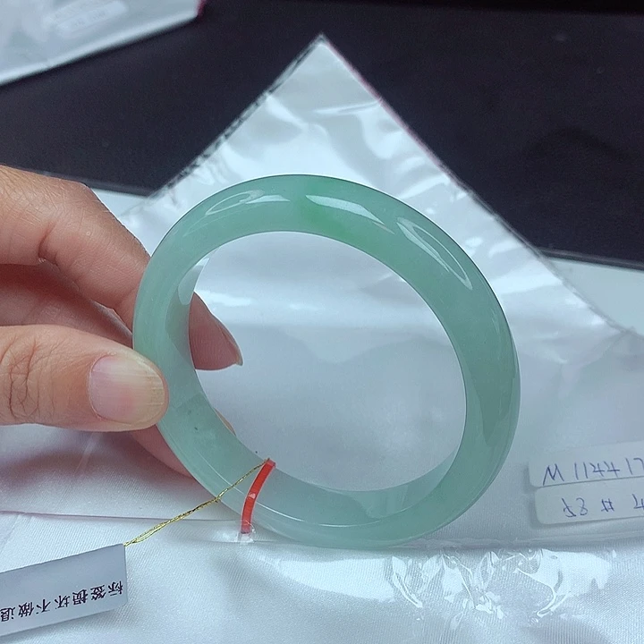 未镶嵌手镯翡翠58圈4417