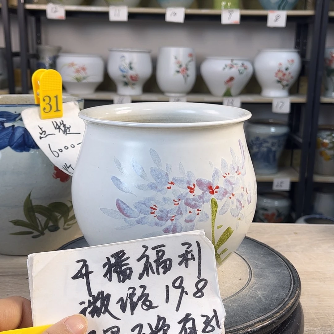 罐1xc景德镇陶瓷花盆