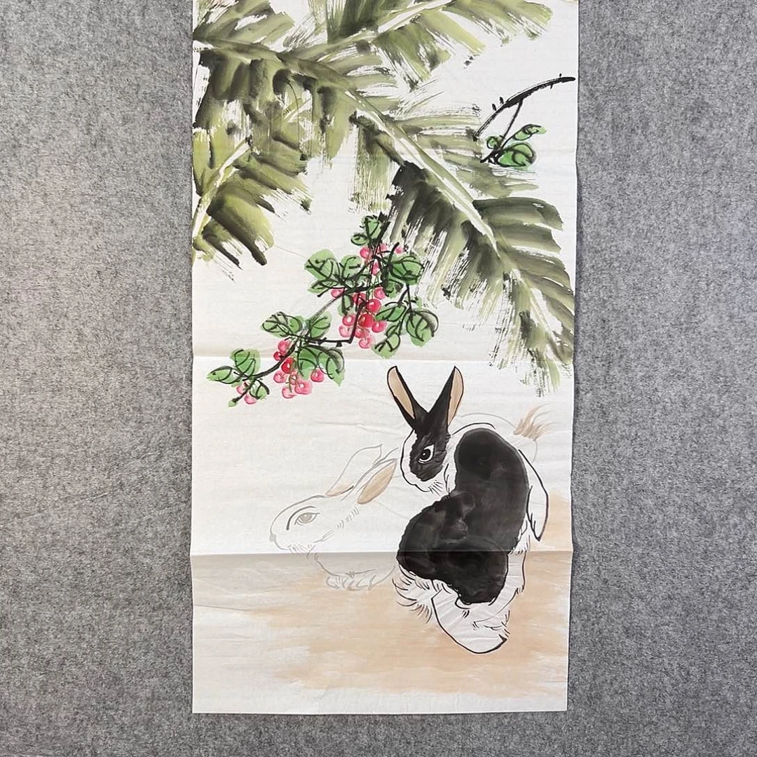 国画338 花鸟在此处飞翔也不太可能