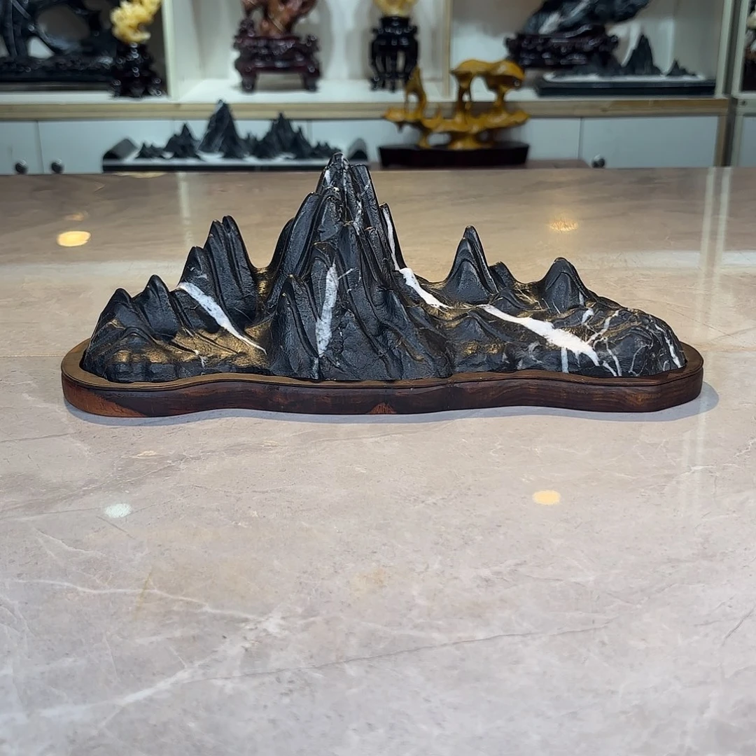 手***）摆件灵璧石手工雕刻奇石摆件