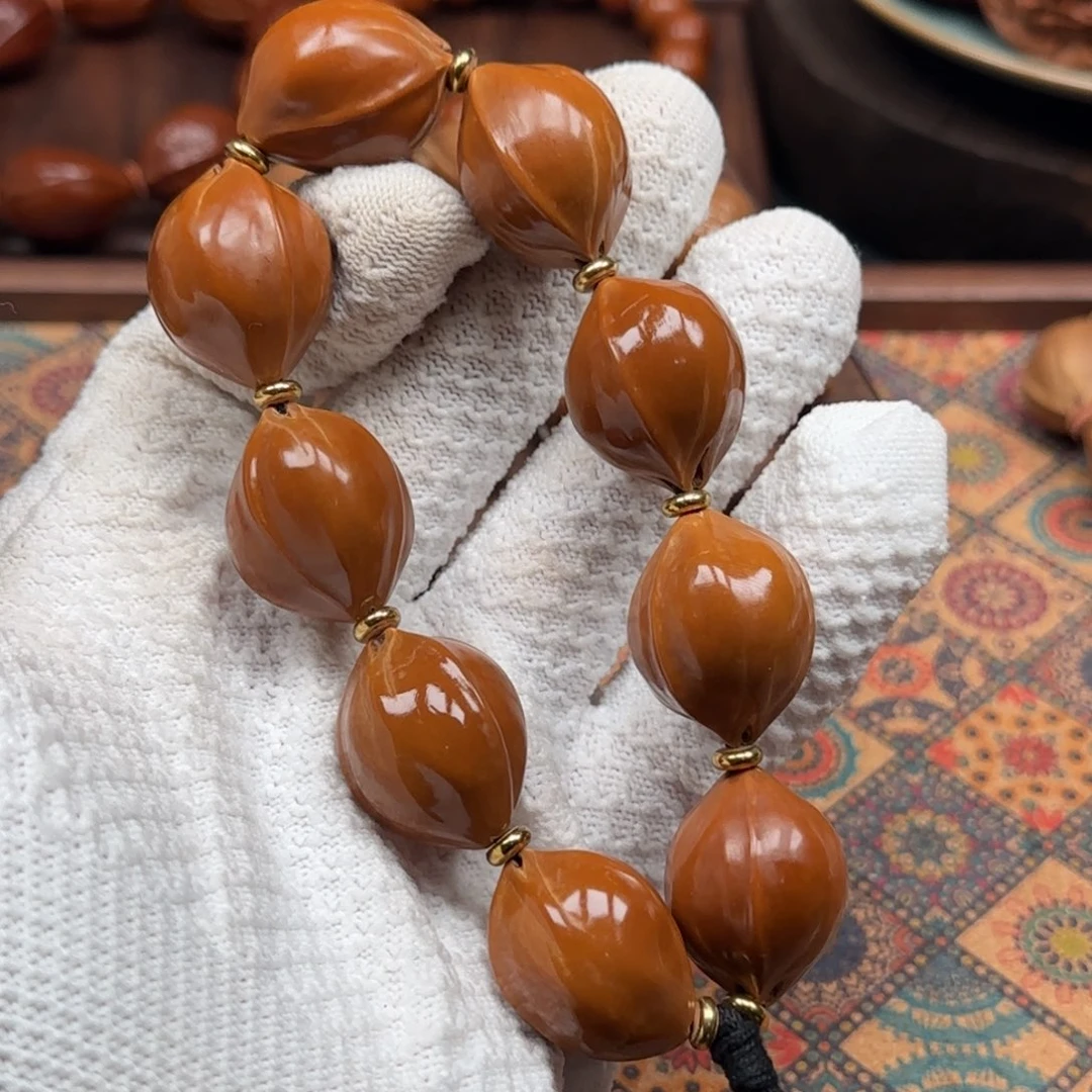 橄榄核手串2.2✖️2.8抛光款头货