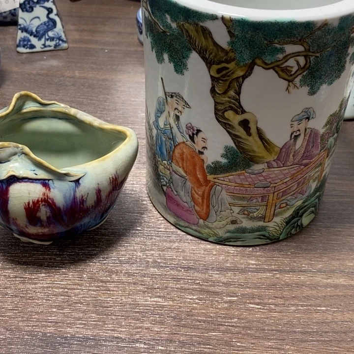 归***…摆件陶景德镇陶瓷艺术品