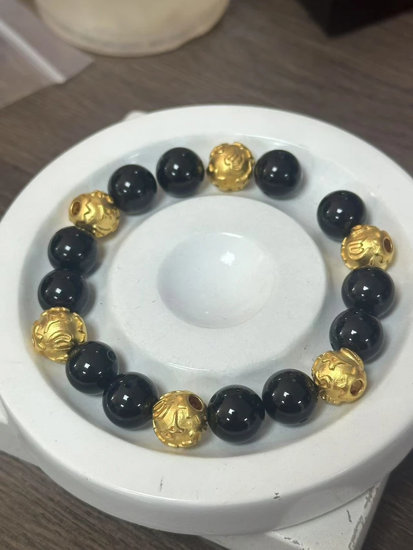 【足金999】卡10转运珠