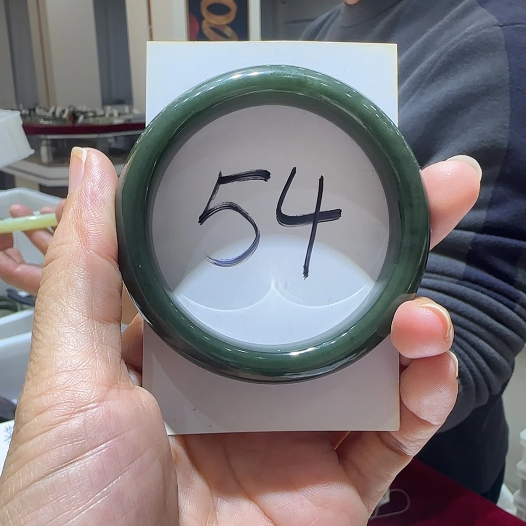 和田玉未镶嵌手镯525