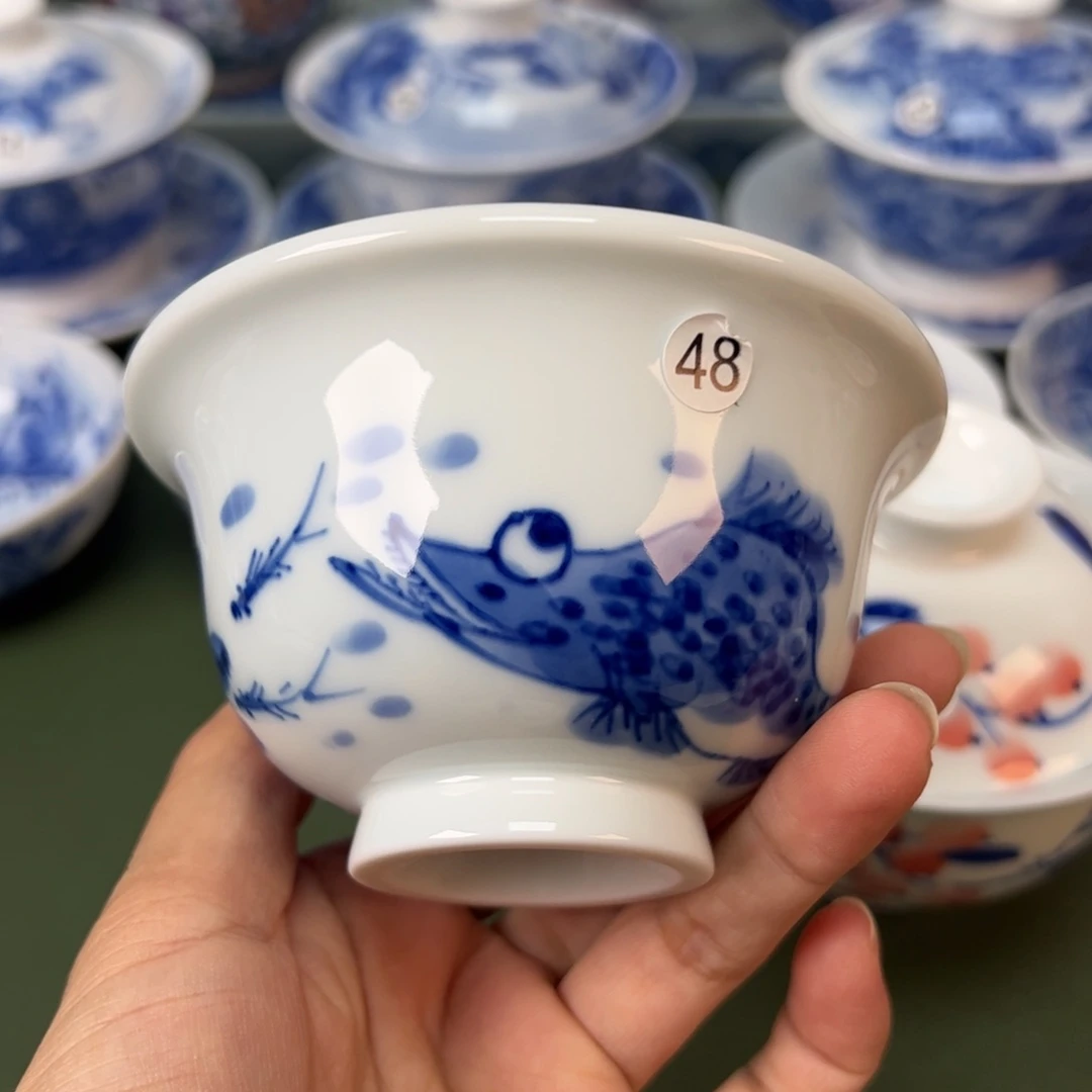 木木景德镇纯手工纯手绘茶具48