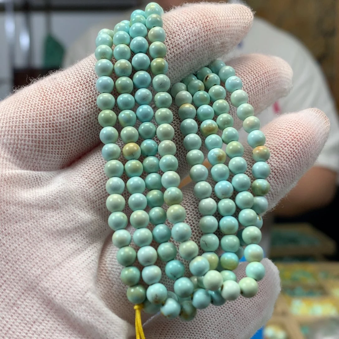 绿松石未镶嵌挂件