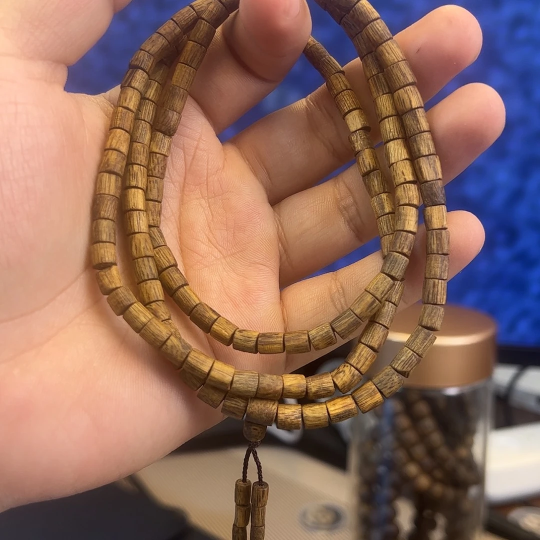 手串沉香5mm随行桶珠多圈