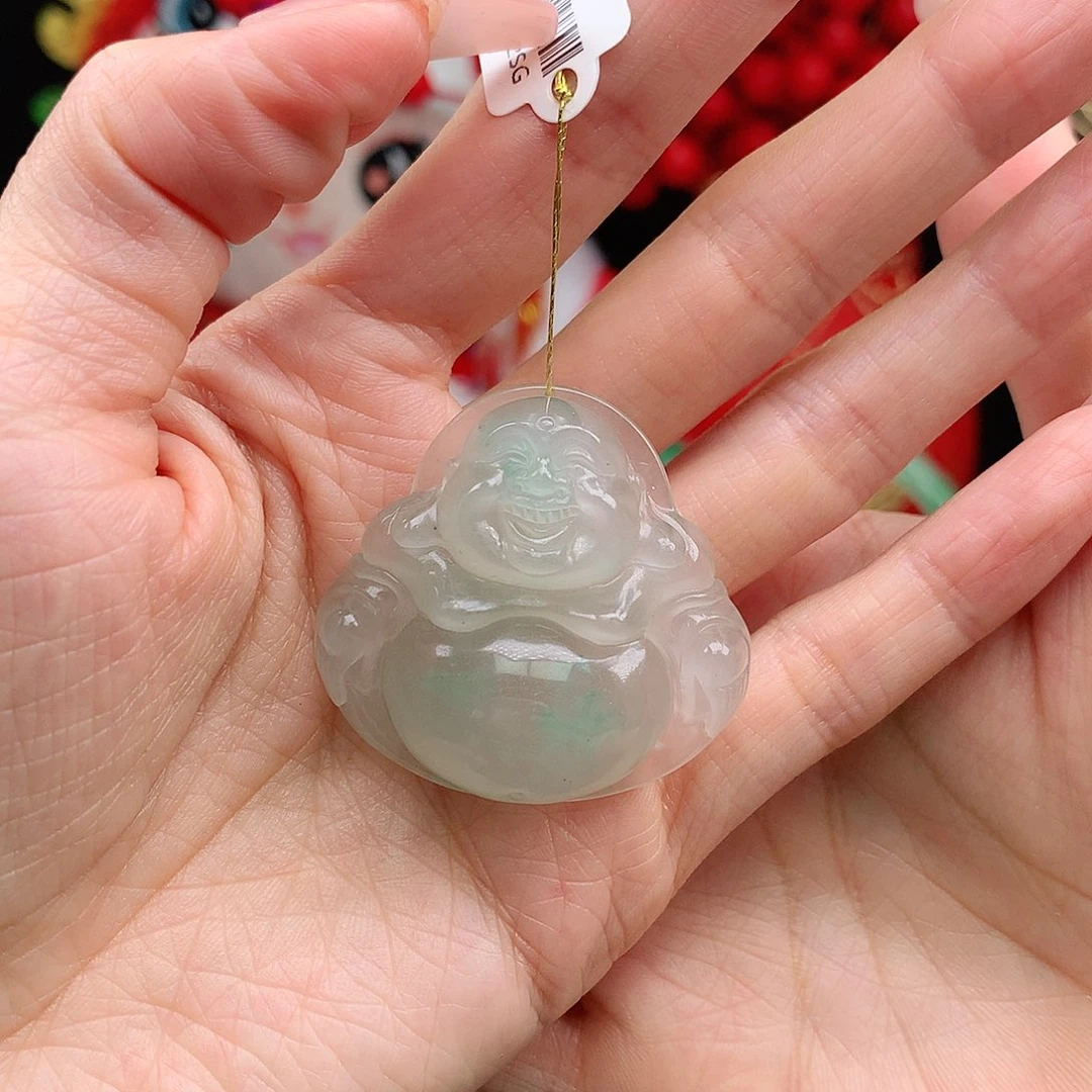 石英质玉佛公未镶嵌