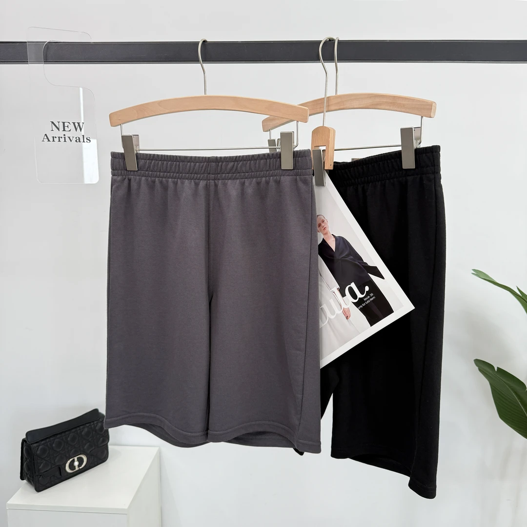 A381出口外贸女士休闲运动短裤简约时尚舒适百搭气质显瘦夏季