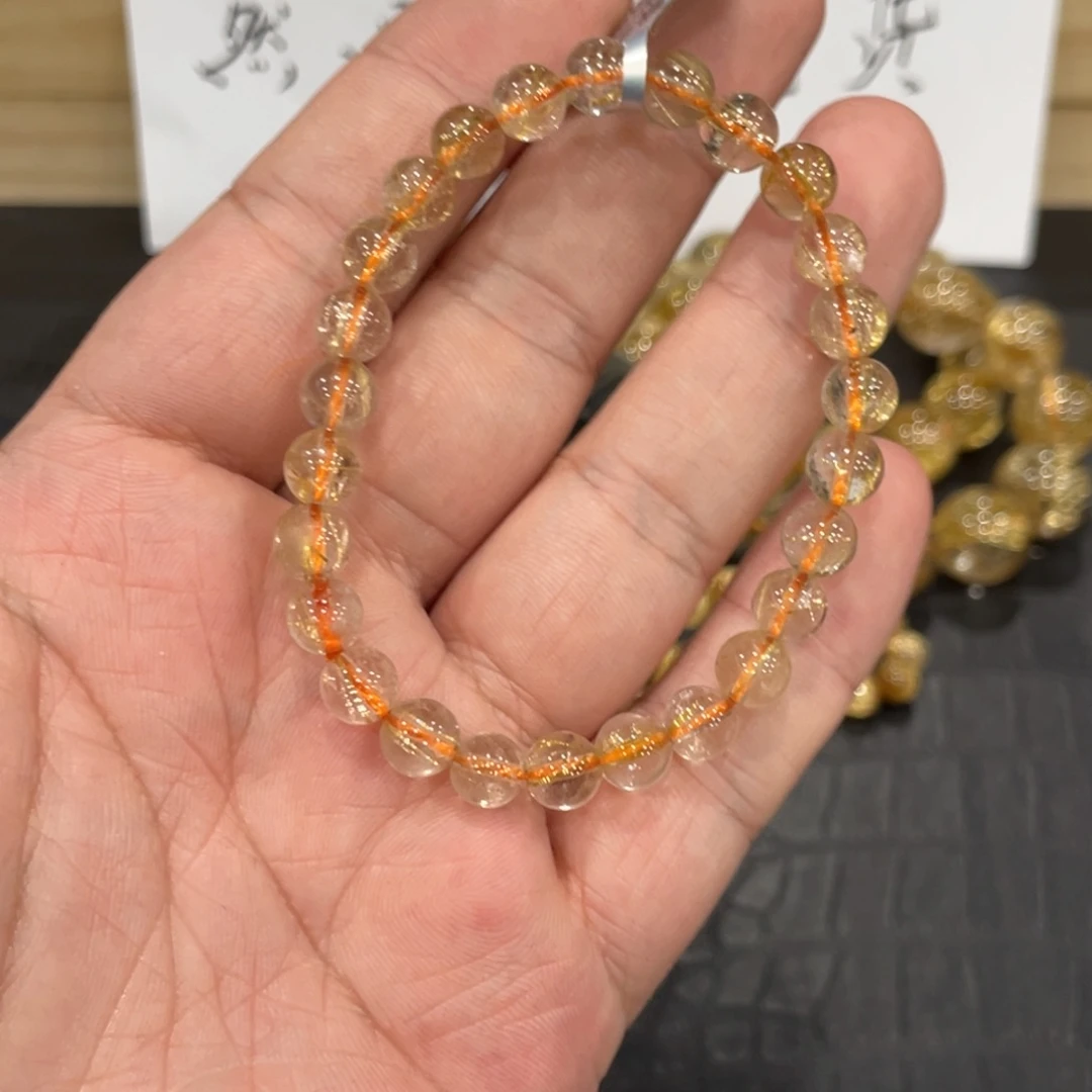 水晶手链未镶嵌c958发晶