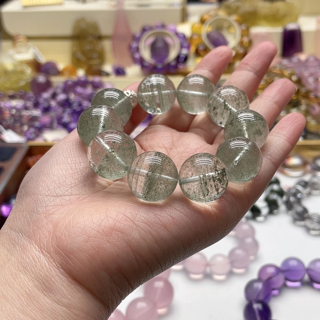 水晶手链未镶嵌绿幽灵