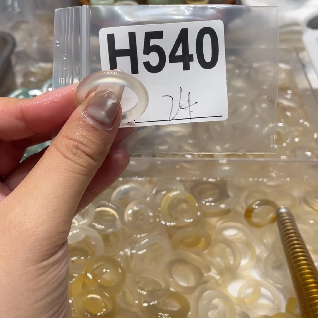 玛瑙/玉髓未镶嵌戒指540