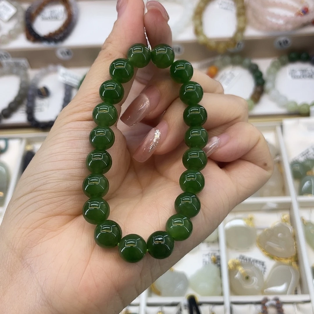 和田玉未镶嵌手串