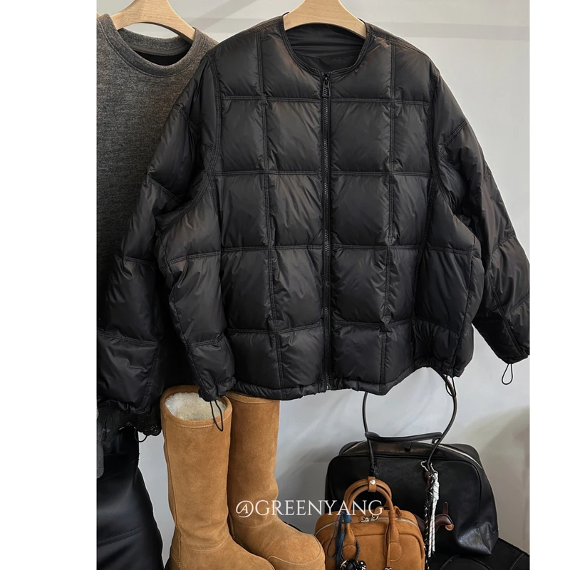 老羊家~冬季女款羽绒服宽松显瘦女泡芙羽绒服外套
