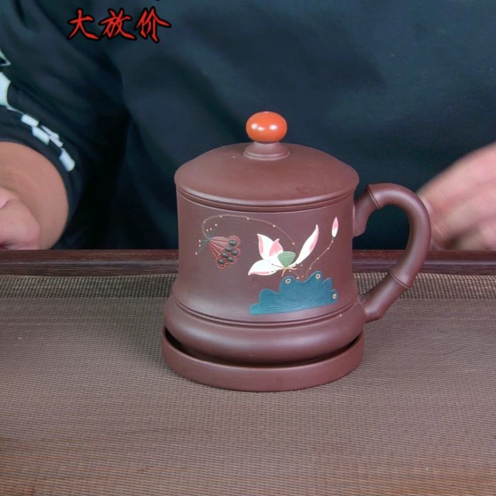 紫砂茶杯高档紫砂茶具套装