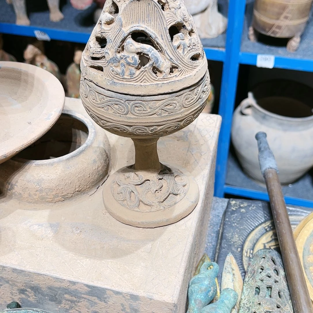 定*瓦当摆件茶台的一大