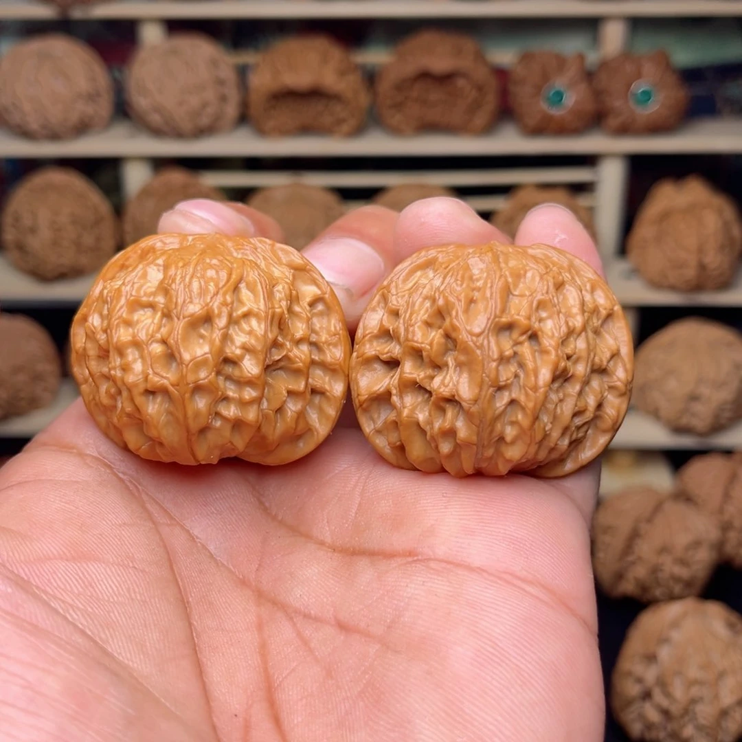 文玩核桃把件别****.文玩核桃把件41尺磨盘