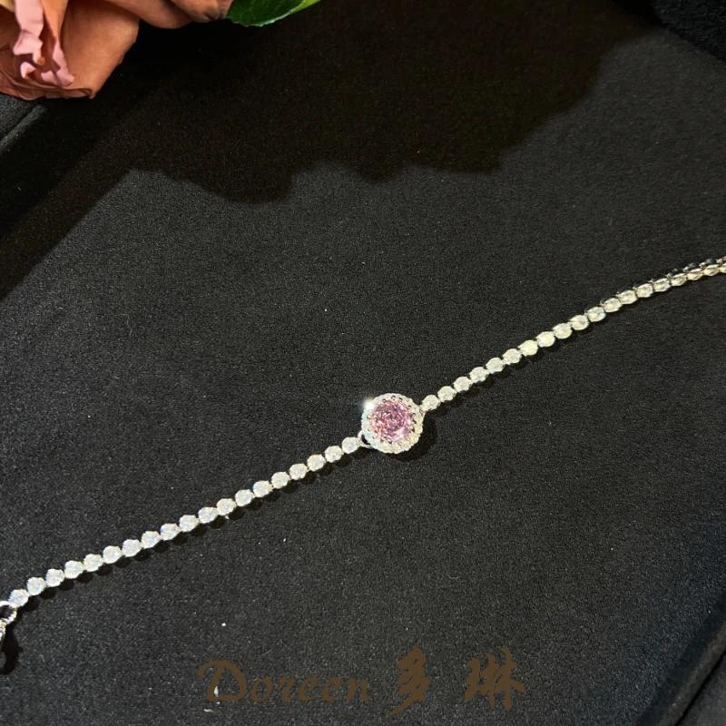 铜合金手链 干枯玫瑰色圆形玫瑰切手链NW8776