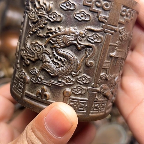 铜制文玩把玩物件