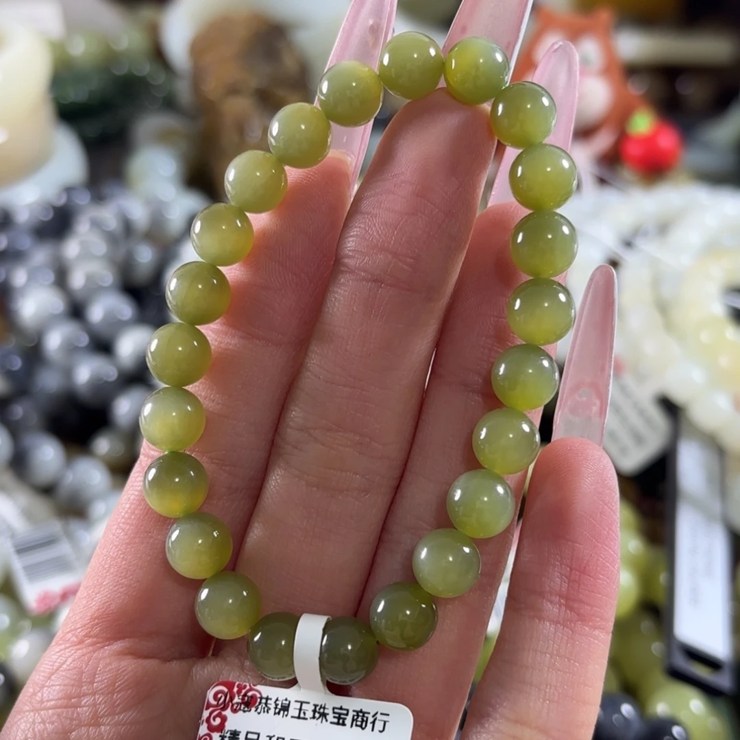 和田玉未镶嵌手链300