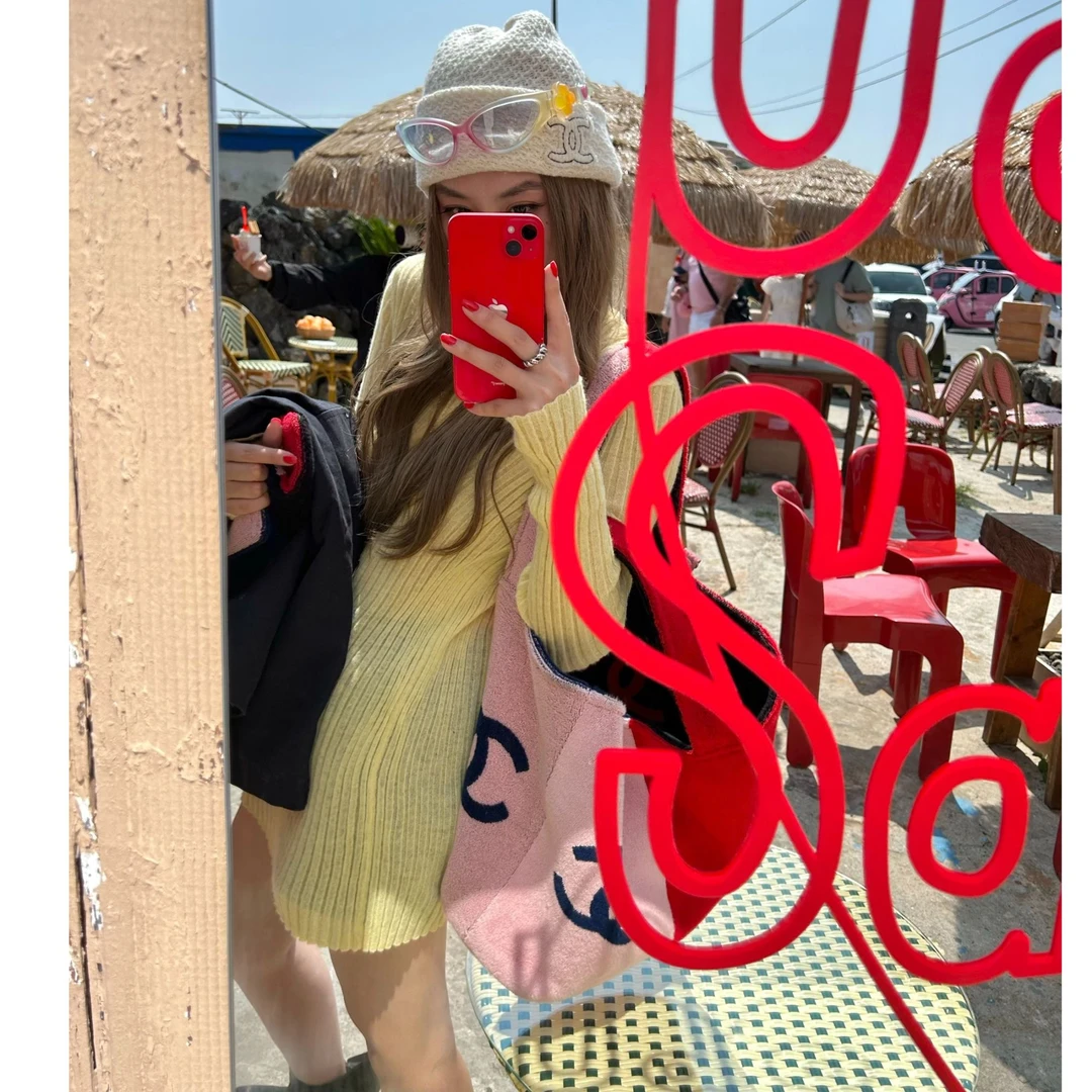 TTS【酸甜橘气】薄款显瘦羊毛上衣INS风味