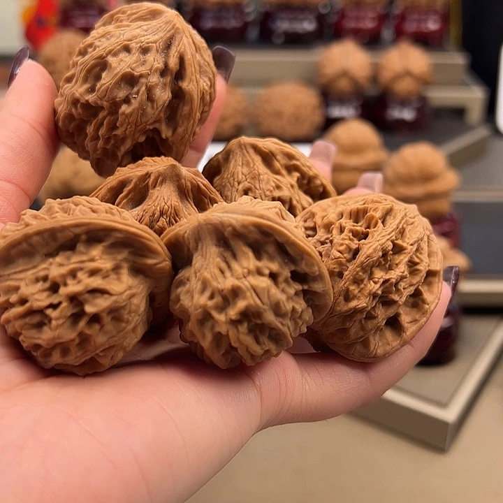 文玩核桃把件天地➕鸡心➕虎头g-020