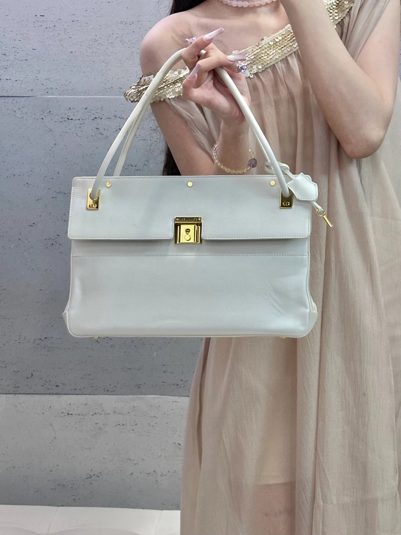 95新 DIOR/迪奥 dior 白金新款parisienne手提包（K）