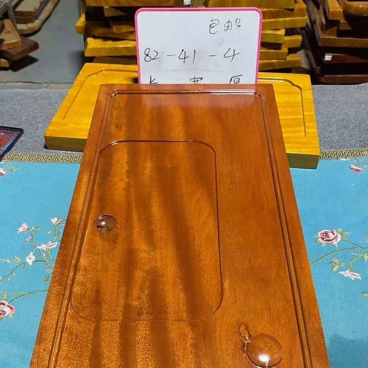 整块实木根雕茶盘
