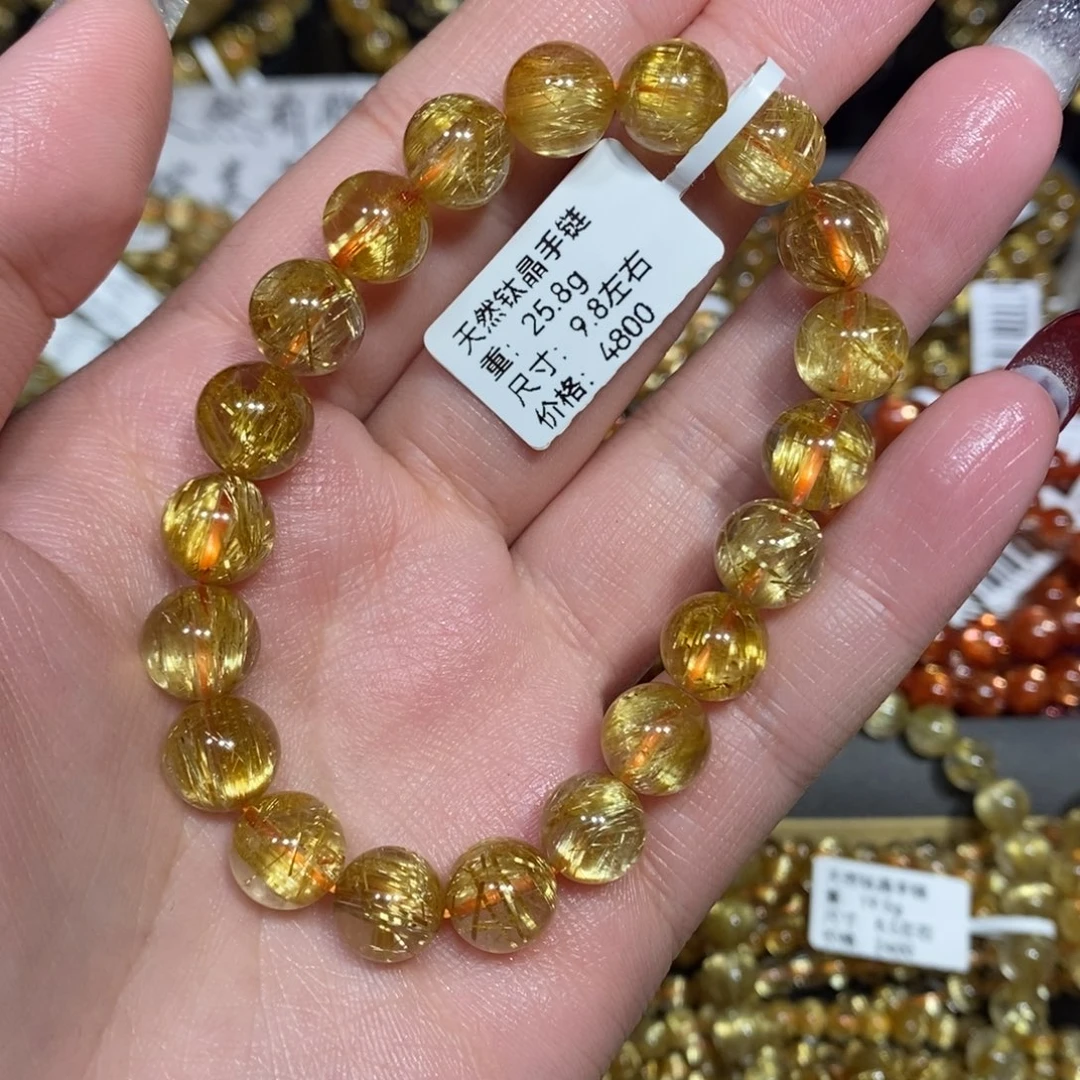 水晶手链未镶嵌q*n青