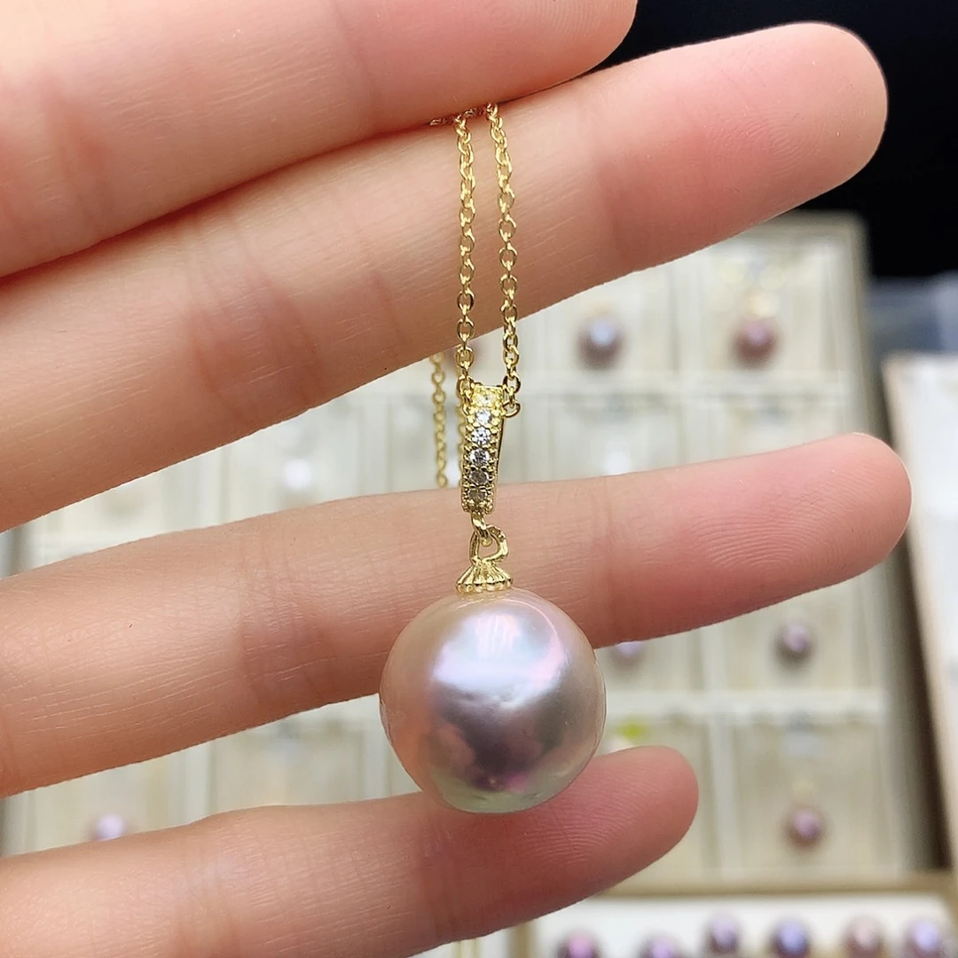 淡水珍珠颈饰合金