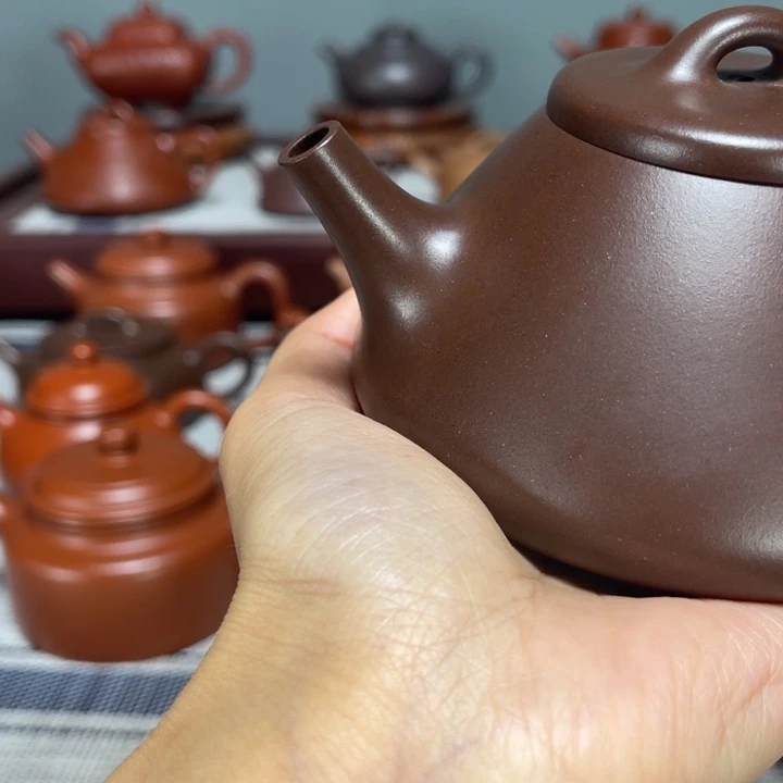 T***T紫砂茶壶半半手瓢230cc