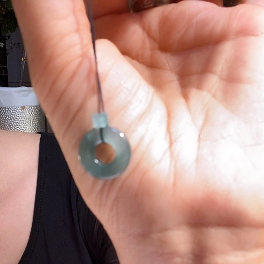 翡翠未镶嵌颈饰Wtuoppy I