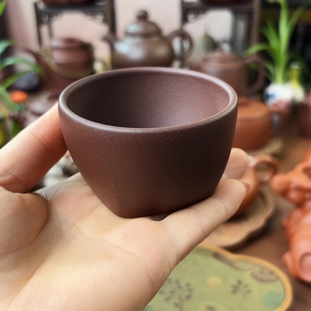 茶壶紫砂主人杯天圆地方杯90cc