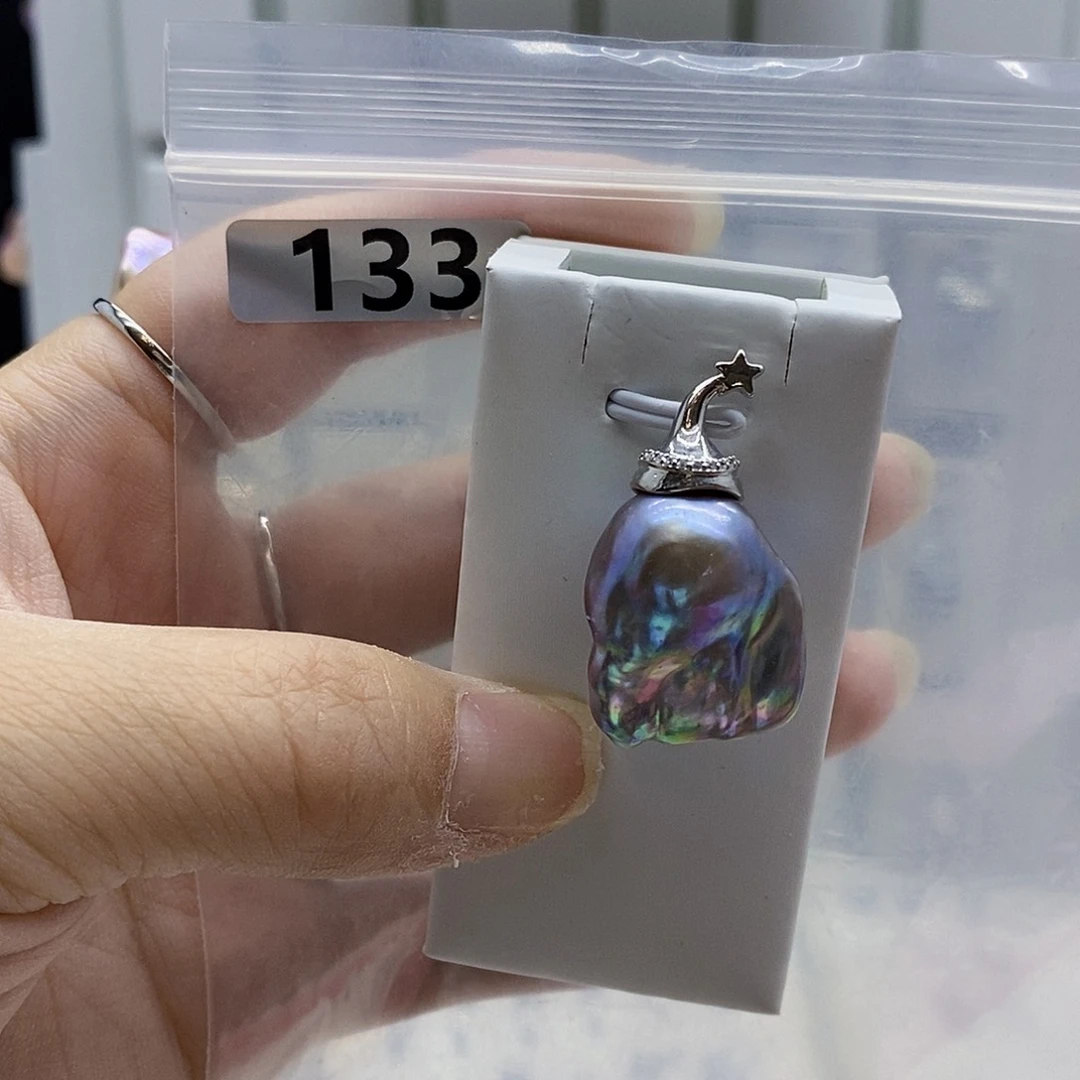 颈饰合金淡水珍珠
